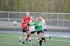 Colony goalkeeper Maddy Zmuda knocks the ball away from Wasilla's Ally Hull during Wasilla's 5-2 win over the Knights April 25, 2016, at Colony High School. That win gave Wasilla a No. 1 seed