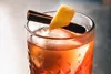 Cinnamon-honey old fashioned