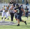 Redington's Kyler Rumfelt runs for a gain during a loss to Seward Friday. Tim Rockey/Frontiersman