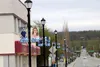 Along South Colony Way and South Alaska Street in the heart of downtown Palmer, banners with each of Palmer High’s seniors are displayed along the busiest street in town. Tim Rockey/Frontiers
