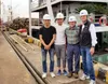 Borough Mayor Vern Halter and Assembly Member Randall Kowalke tour the Port of Taicang.  Picasa