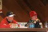 2013 Iditarod Trail Sled Dog Race champ Mitch Seavey and second-place finisher Aily Zirkle answer questions during a press conference in Nome. CHERYL METIVA/Frontiersman.com