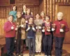 The United Protestant Church of Palmer's handbell choir will
perform at 2 p.m., Sunday as part of the Friends of the Palmer
Public Library continues.