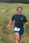 Charlie Ess won the first annual Running With the Bulls, hosted
by the Musk Ox Farm. Submitted photo.