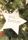ROBERT DeBERRY/Frontiersman A star with Eric Deeter'€™s name
hangs on the Hospice Tree in Palmer.