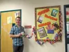 Sheridan Pegg poses with a copy of a book he read and added to Glacier View School’s Book Chain. Courtesy photo
