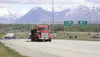 Traffic flows through the Glenn-Parks highway interchange on Tuesday, May 10, 2016. The Mananuska-Susitna Borough has created an online “open house” for public input on long-range transportat