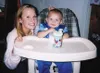 Kara MacIver shares a moment with her 1-year-old son, Aaron.
Submitted photo.
