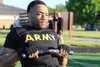 Maj. Charles D. Foster, the 20th CBRNE Command Knowledge Management chief, earned the maximum score of 600 points during the Army Combat Fitness Test on Aberdeen Proving Ground, Maryland. Fos