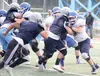 The Palmer Moose and Soldotna Stars scrimmaged during the Chugiak Stampede Aug. 9. Tonight they meet again at Palmer's Machetanz Field. Jeremiah Bartz