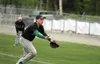 Colony pitcher Zachary Sattetly flips the ball to home plate to start an inning-ending double play during a 12-10 win over Houston May 16, 2016, at Hermon Brothers Field in Palmer. JEREMIAH B