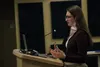 Mat-Su Career and Technical High School sophomore Elliana Overstreet spoke in front of the Mat-Su School Board. Tim Rockey/Frontiersman