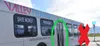 Valley Transit commuter buses are running mostly like normal other than cautionary practices like asking passengers to maintain six feet of distance between other passengers and the driver. C
