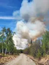 Moose Meadows Fire Courtesy of Division of Forestry