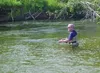 Eagle River angler Aaron Banks lets his line drift in Willow Creek during a fly fishing excursion during a recent fishing season. Frontiersman file photo