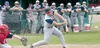 JEREMIAH BARTZ/Frontiersman file photo Kody Ziter takes a swing
at a pitch against the Kenai Twins during the 2008 American Legion
season.