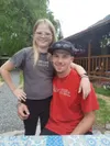 Joel Kenworthy, pictured with his daughter, has worked to rebuild relationships with family, friends, and the community after years of addiction. Courtesy of Joel Kenworthy