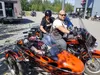 Austin Ervin, 10, gets the chance to ride in the sidecar during a Midnight Sons Rider event. Ervin nearly died in a car accident in 2013, sustaining what is referred to as an, ‘internal decap