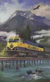 Taffina Katkus’ 2012 winning poster design for the Alaska
Railroad.