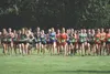 A pack of runners leaves the start at the beginning of the 4A girls' race during the Palmer Invitational Saturday, Sept. 3, 2016, at Palmer High School. More than 1,000 athletes competed in t