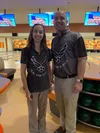 Maj. Danielle Crowder, formerly of the Air Force Office of Special Investigations Judge Advocate General's office, now Maxwell Air Force Base, Ala., and Staff Sgt. James McTaggart from Creech