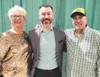 Denise Christopher, Jordan Chadwell and Pete Christopher take a moment during a recent fundraiser for the Mat-Su Miners. Chadwell, the former longtime head coach of the Colony High School bas