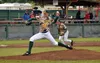 Mat-Su starter Asa Lacey fires a pitch during a 6-5 loss to the Peninsula Oilers Sunday, July 8, 2018, in Kenai. Jeff Helminiak/Frontiersman