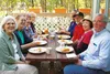 Family Promise Mat-Su volunteers Karen Jones and Cindy Page of Glacier View Alliance Church; Phyllis Gielarowski and Shirley Berg of Trinity Lutheran Church; Trinity Lutheran pastor Diane Kra