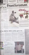 Front page of the March 5, 1999, edition of the Mat-Su Valley Frontiersman.