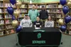Vincent Cramer signed his National Letter of Intent to wrestle for Eastern Oregon. Tim Rockey/Frontiersman