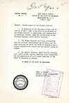 General Order No. 6 established the U.S. Army Corps of Engineers – Alaska District on April 9, 1946. The newly formed organization was granted “jurisdiction over all military construction and