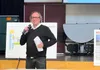 Lead Architect Eric Spangler, of BDS Architects briefed staff, students, and community members of the progress of the new Houston High School last week Katie Stavick/Frontiersman