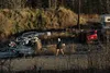 The Alaska State Troopers evicted squatters living on a problem problem property off South Bodenburg Loop known as the ‘compound’ Friday. Tim Rockey/Frontiersman