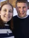 They were high-school friends, but it was Iraq that finally
brought Kelsey and Michael Peck together. He phoned almost every
day - and when he came back to the States on break after six
month
