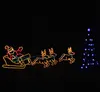 This sleigh and reindeer display can be seen at the end of South Vicki Way through Jan. 1. The neighborhood of lights synced to Christmas music can be accessed by the frontage road that leads