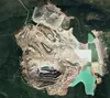 Kinross Gold’s Fort Knox mine, is seen from space. Google/Maxar Technologies, Airbus