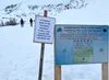 A pair of skiers descend the trail on early-season snow at Independence Mine Nov. 7. Amy Bushatz/For the Frontiersman