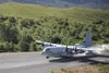 Col. Charles Moses, the commanding officer of Marine Air Group 41, 4th Marine Aircraft Wing lands a C-130 onto the newly extended runway for the first time during Innovative Readiness Trainin