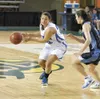Palmer junior Taylor Blake tries to move the ball past a Soldotna defender during a loss to the Stars Friday at the Sullivan Arena. MatSuSports.net