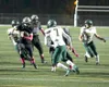 Colony's Jack Nash runs for one of his four touchdowns during a win over Service. Bruce Eggleston/matsusports.net