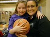 Angela Coyne Reavis, with her daughter Delaney. Reavis, who died in August of 2018, will be honored Thursday at 7:30 p.m. at Redington. The school is renaming its annual junior varsity basket