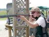 Photo courtesy of Neil Moss Jacob Turtle prepares to fire at a
sporting clays target during the SCTP National Match last
month.