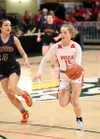 Wasilla's Livia Breshears drives the ball to the basket during a win over Lathrop. Bruce Eggleston/matsusports.net