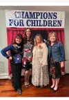 Linda Jo Klapperich, Angelina Klapperich, Vicki Hewitt, and Diane Clawson pose for a photo at the 2023 Champions for Children event. Courtesy photo