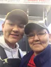 Frank Woodford and his mother Michelle in this submitted photo.