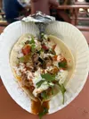Jerk taco from Tres Amigos. Mark Kelsey/For the Frontiersman