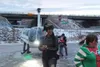 Helicopter Santa Toy Drive Frontiersman file photo.