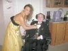 Luke Delia was not expected to live past age 14. Now he’s 18, a
senior at Colony High School and attended his senior prom on
Saturday.