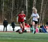 Wasilla captain Kiara Shane chases down a loose ball during a scoreless tie against Lathrop. Bruce Eggleston/matsusports.net
