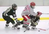 ROBERT DeBERRY/Frontiersman Former Wasilla hockey standout Trent
Wohlers will play for the Kenai River Brown Bears of the North
American Hockey League this season. The Brown Bears play the Al